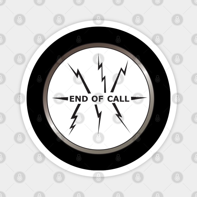 Videophone 'End Call' screen from 'Thunderbirds' Magnet by RichardFarrell